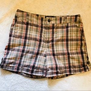 Sonoma Plaid Cuff Shorts
